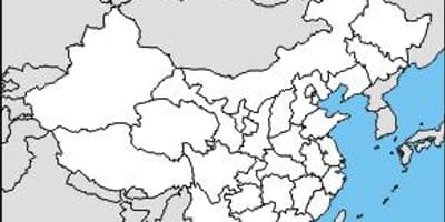 ખાલી નકશો ચાઇના