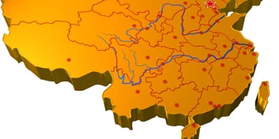 ચાઇના 3d નકશો